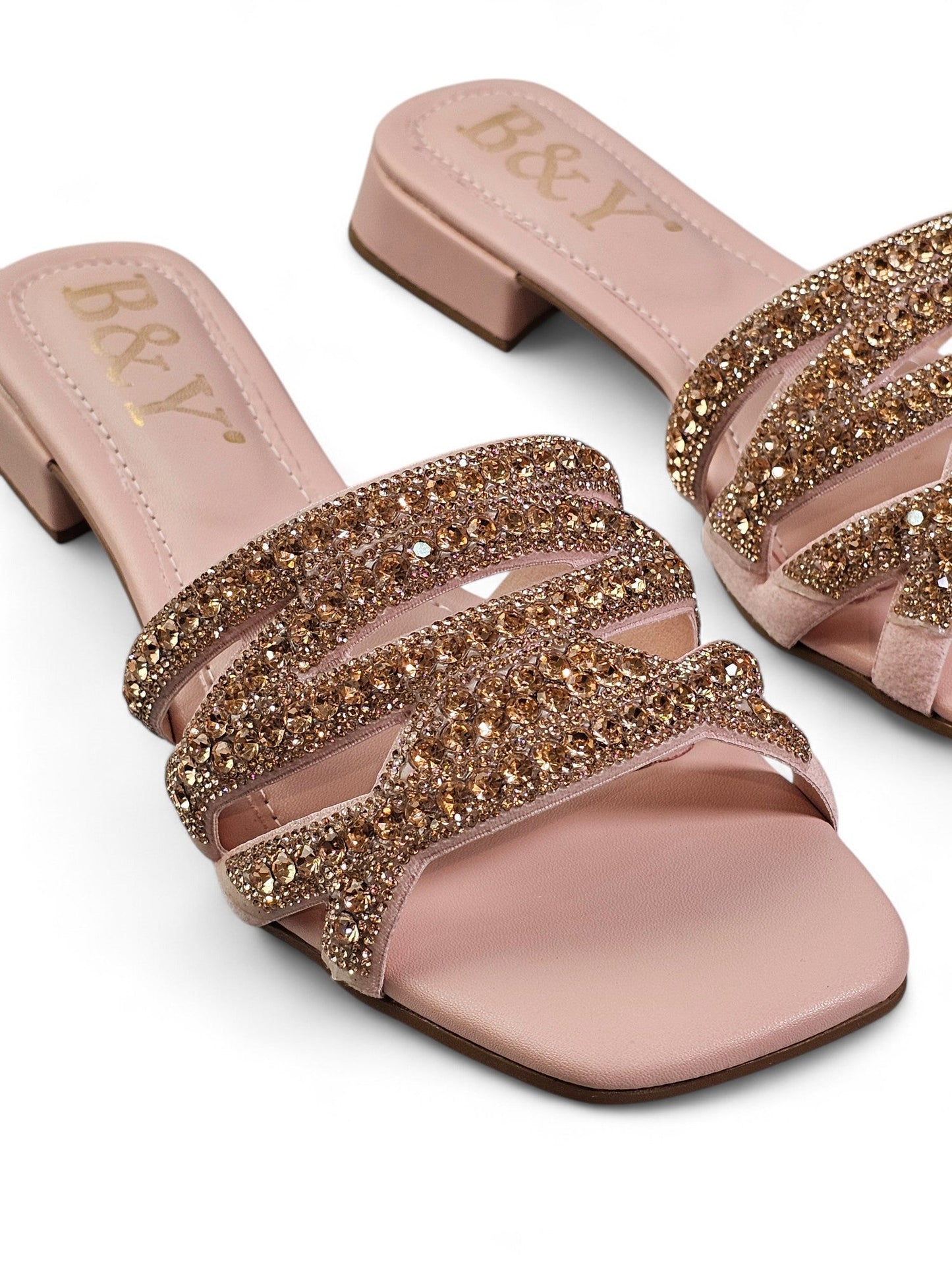 Flame Candy Low Heel Slip-on Sandal