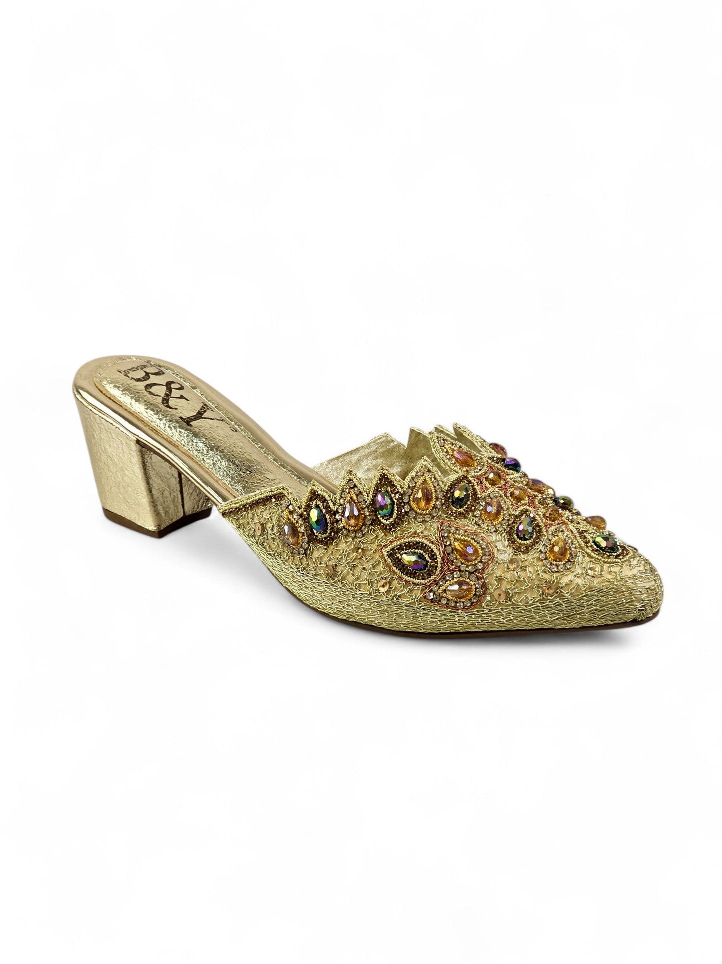 Dream Golden Mid Heel Mule