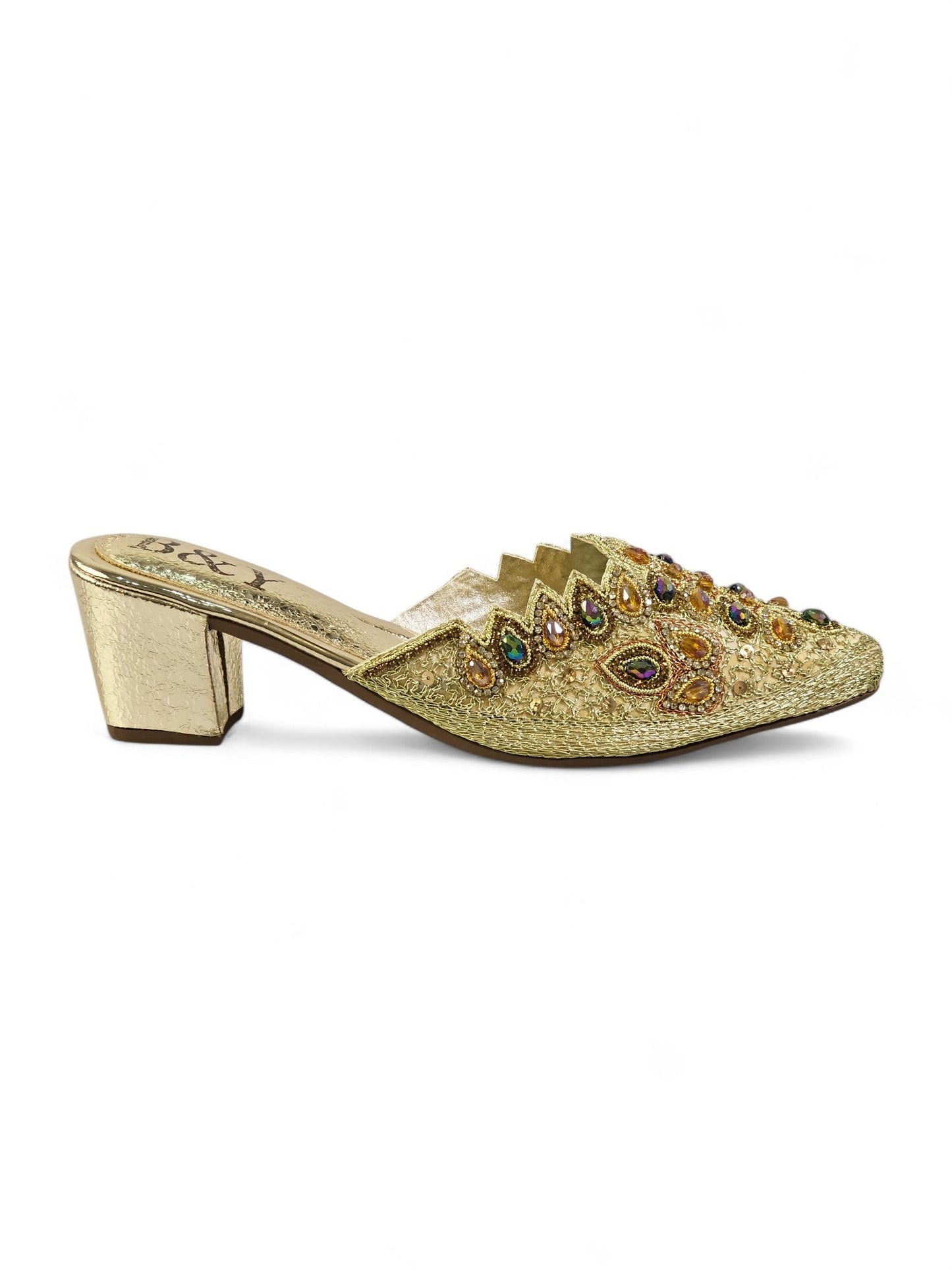 Dream Golden Mid Heel Mule