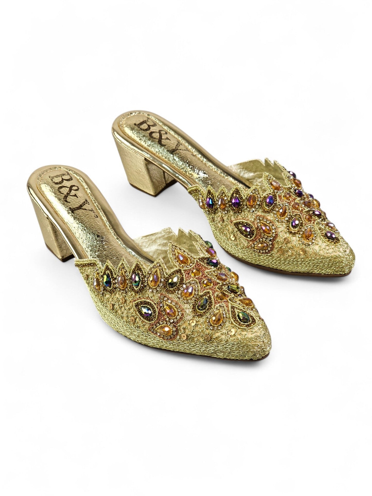 Dream Golden Mid Heel Mule