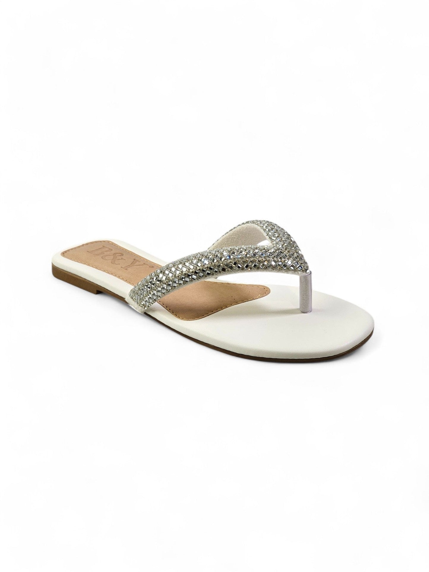 Coast White Flat Flip-Flop