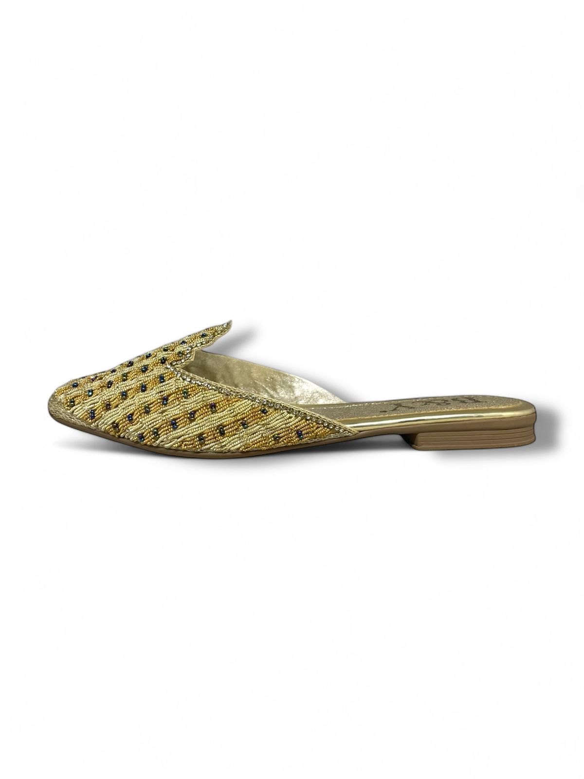 Essence Golden Flat Mule