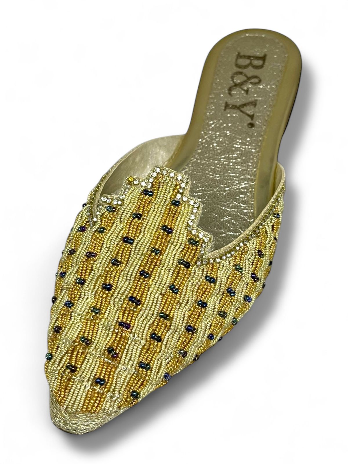 Essence Golden Flat Mule