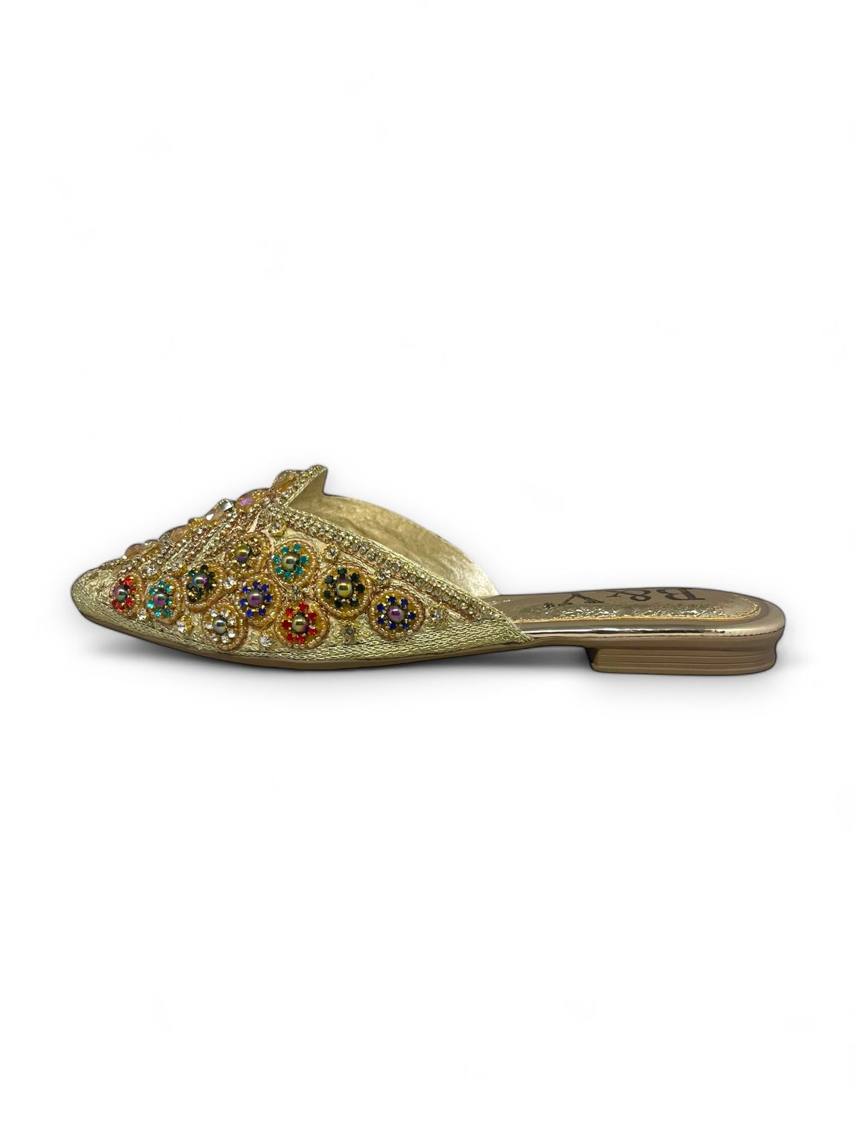 Haven Golden Flat Mule