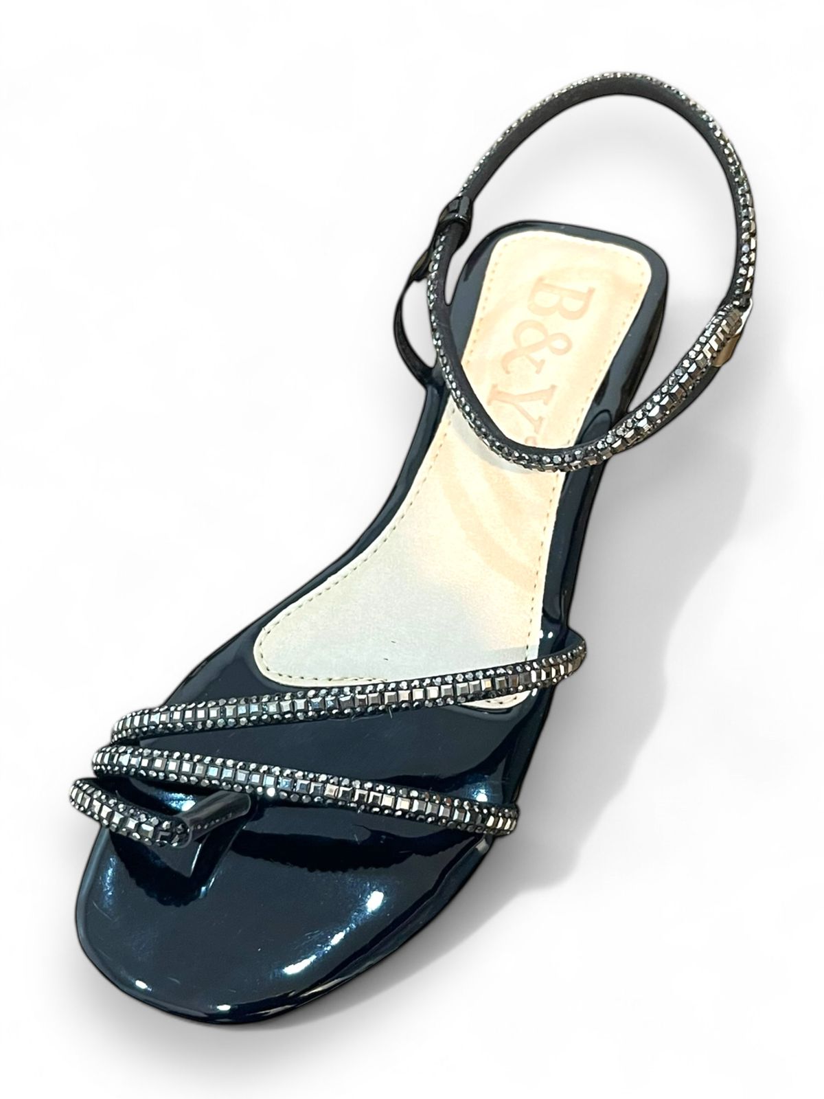 Epoch Black Flat Sandal