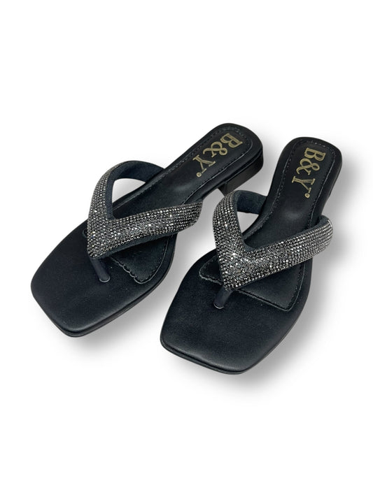 Coast Black Low Heel Flip-Flop