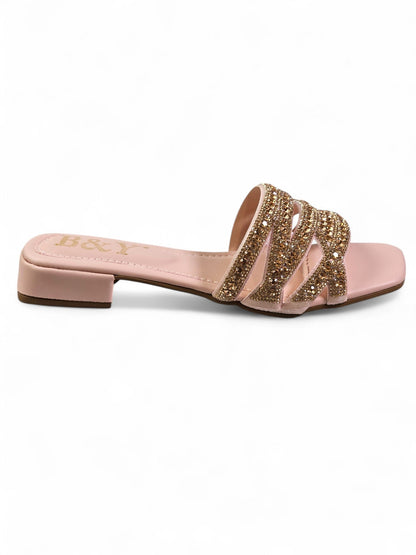 Flame Candy Low Heel Slip-on Sandal