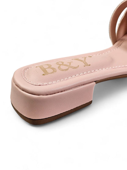 Flame Candy Low Heel Slip-on Sandal