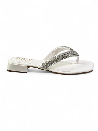 Coast White Low Heel Flip-Flop