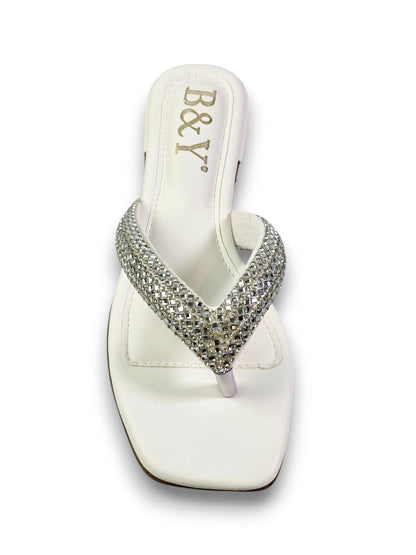 Coast White Low Heel Flip-Flop