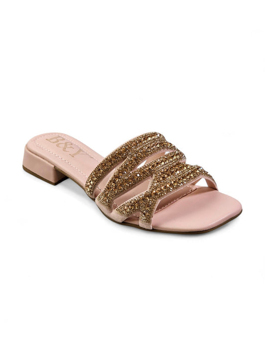Flame Candy Low Heel Slip-on Sandal