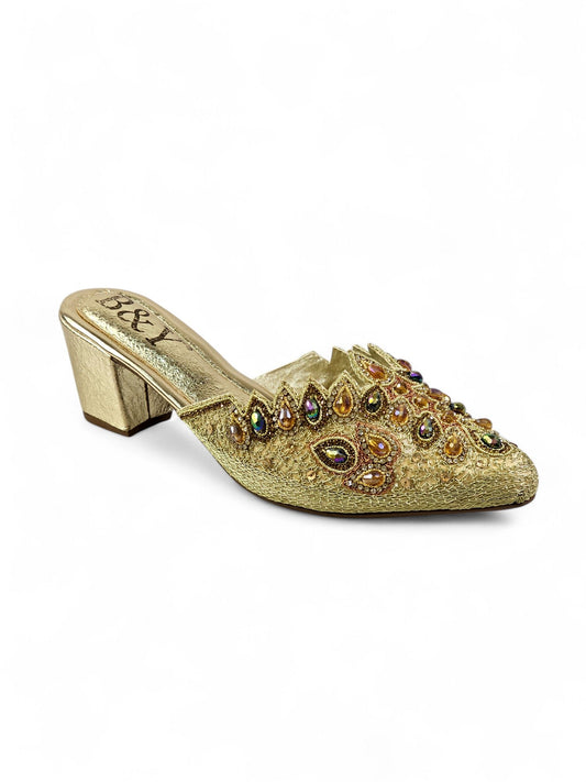 Dream Golden Mid Heel Mule