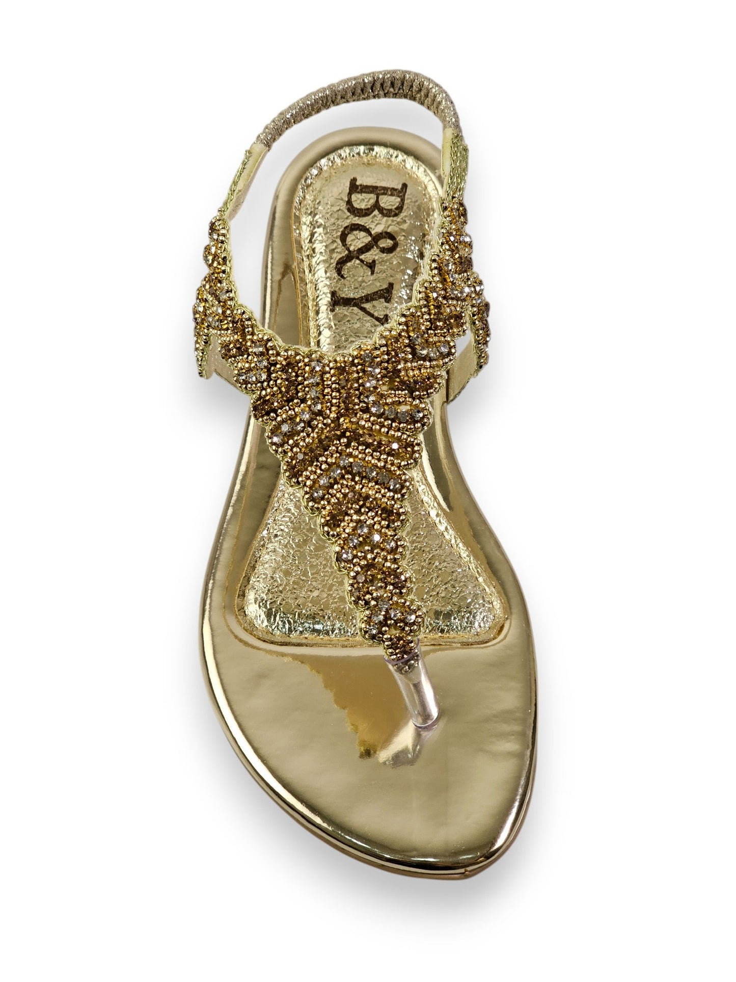 Ease Golden Flat Sandal