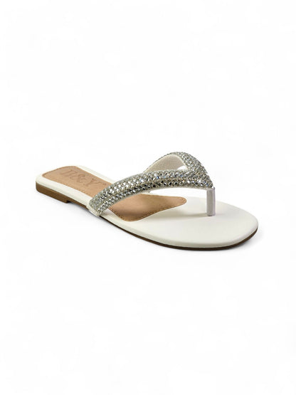Coast White Flat Flip-Flop