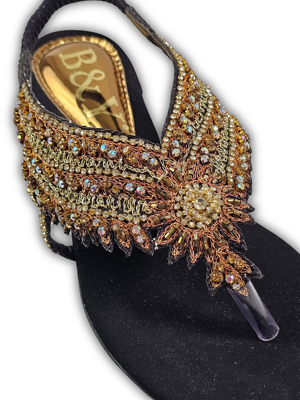 Whisper Black Block Heels Sandal - Bilwani & Yakoob