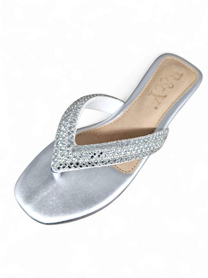 Coast Silver Flat Flip-Flop