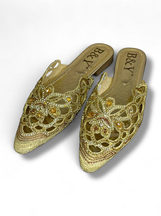 Roam Golden Flat Mule