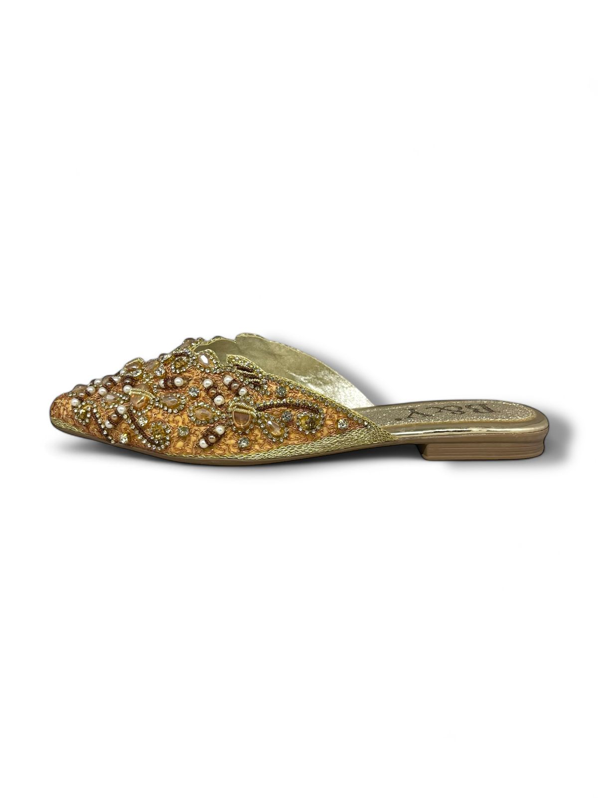 Beam Golden Flat Mule