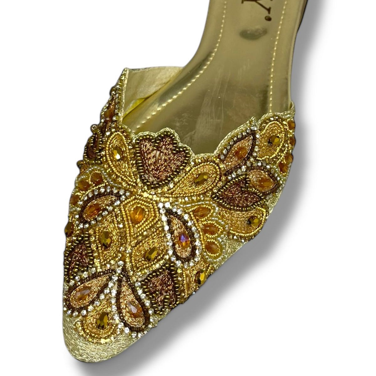 Whirl Golden Flat Mule