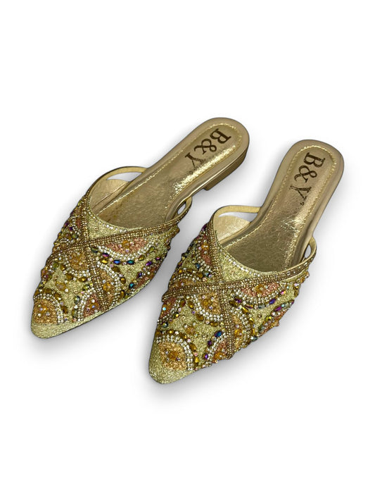 Float Golden Flat Mule