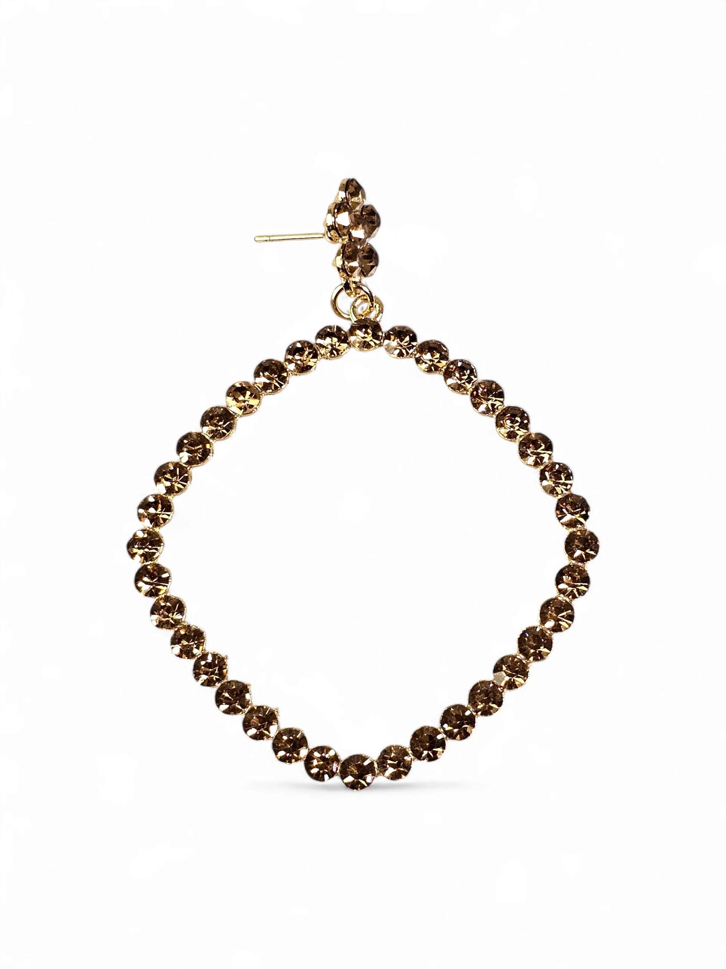Rafaela Crystal Golden Earring