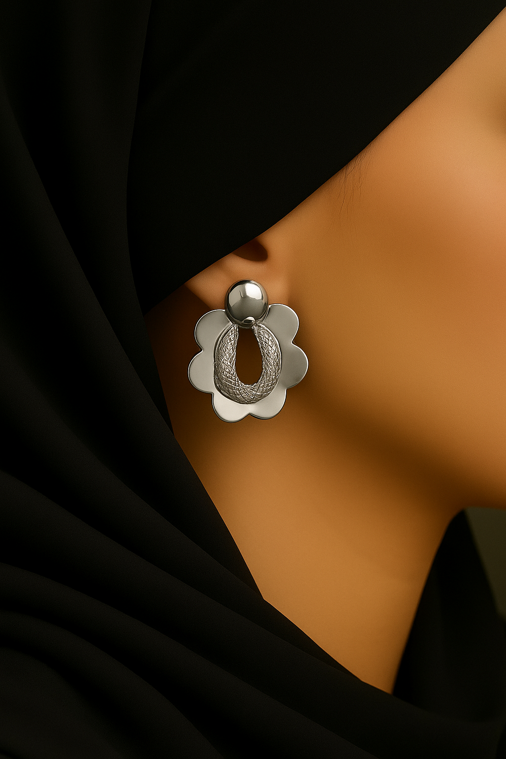 Alice Silver Earring
