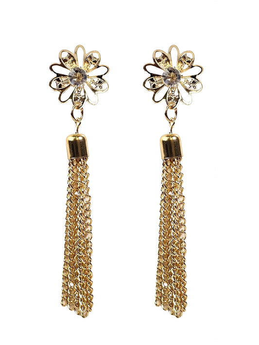 Flower Golden Earring