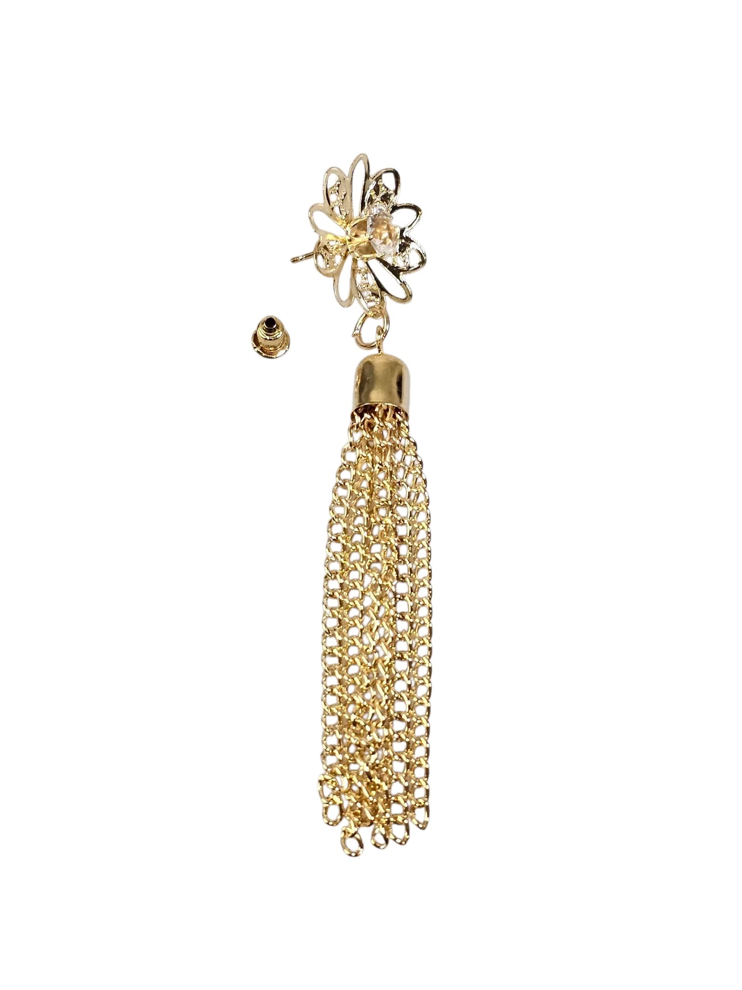 Flower Golden Earring