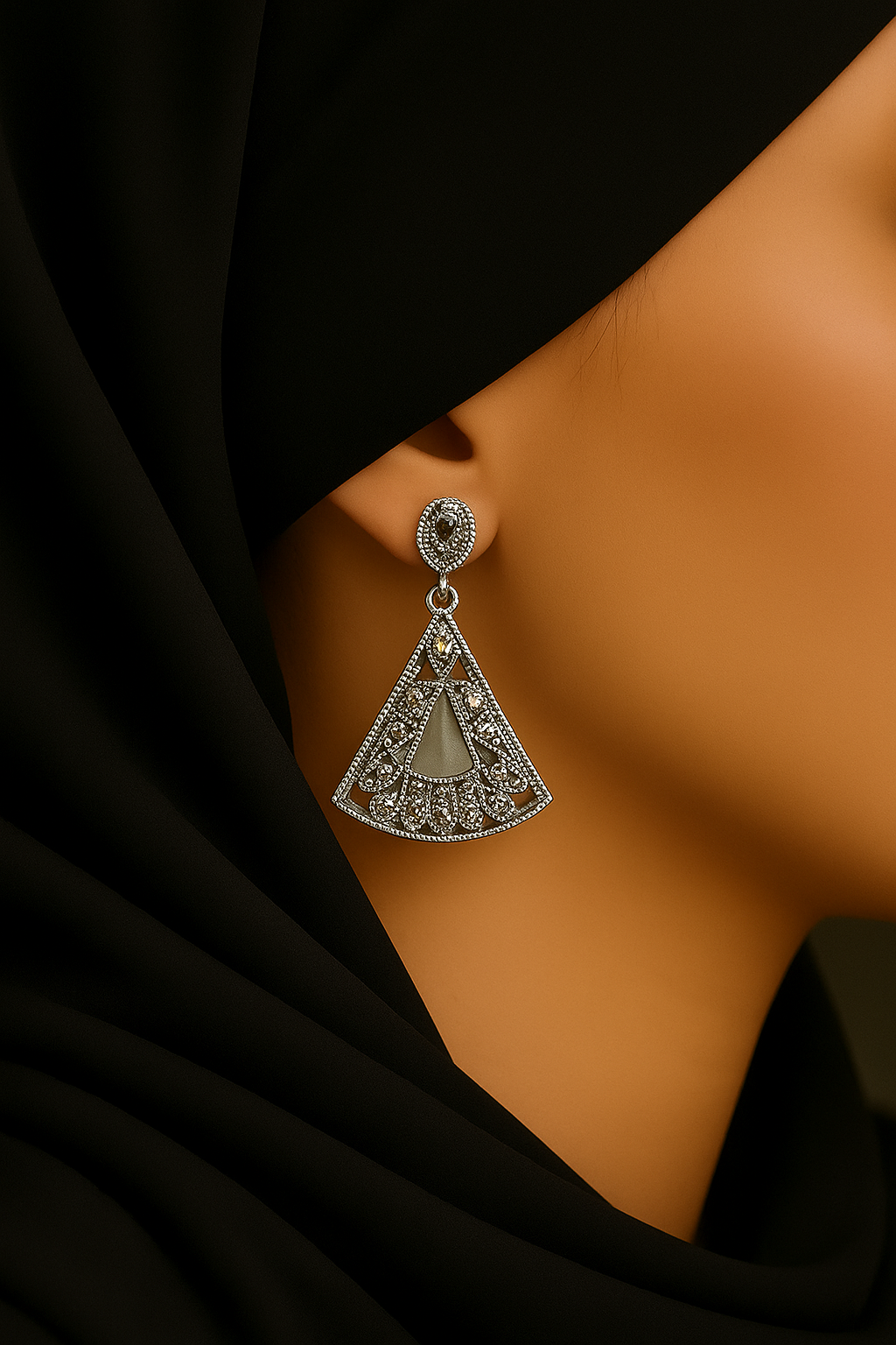 Sofia Silver Earring
