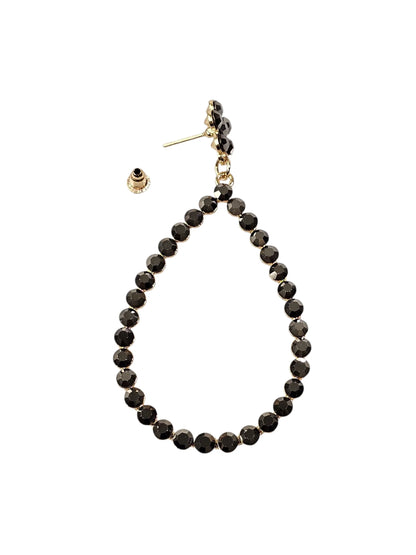 Gota Crystal Black Earring