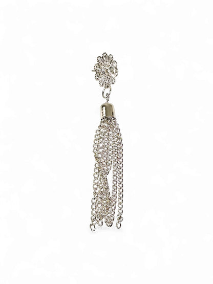 Flower Silver Earring