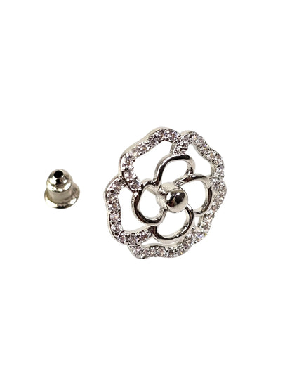 Flower Silver Earring