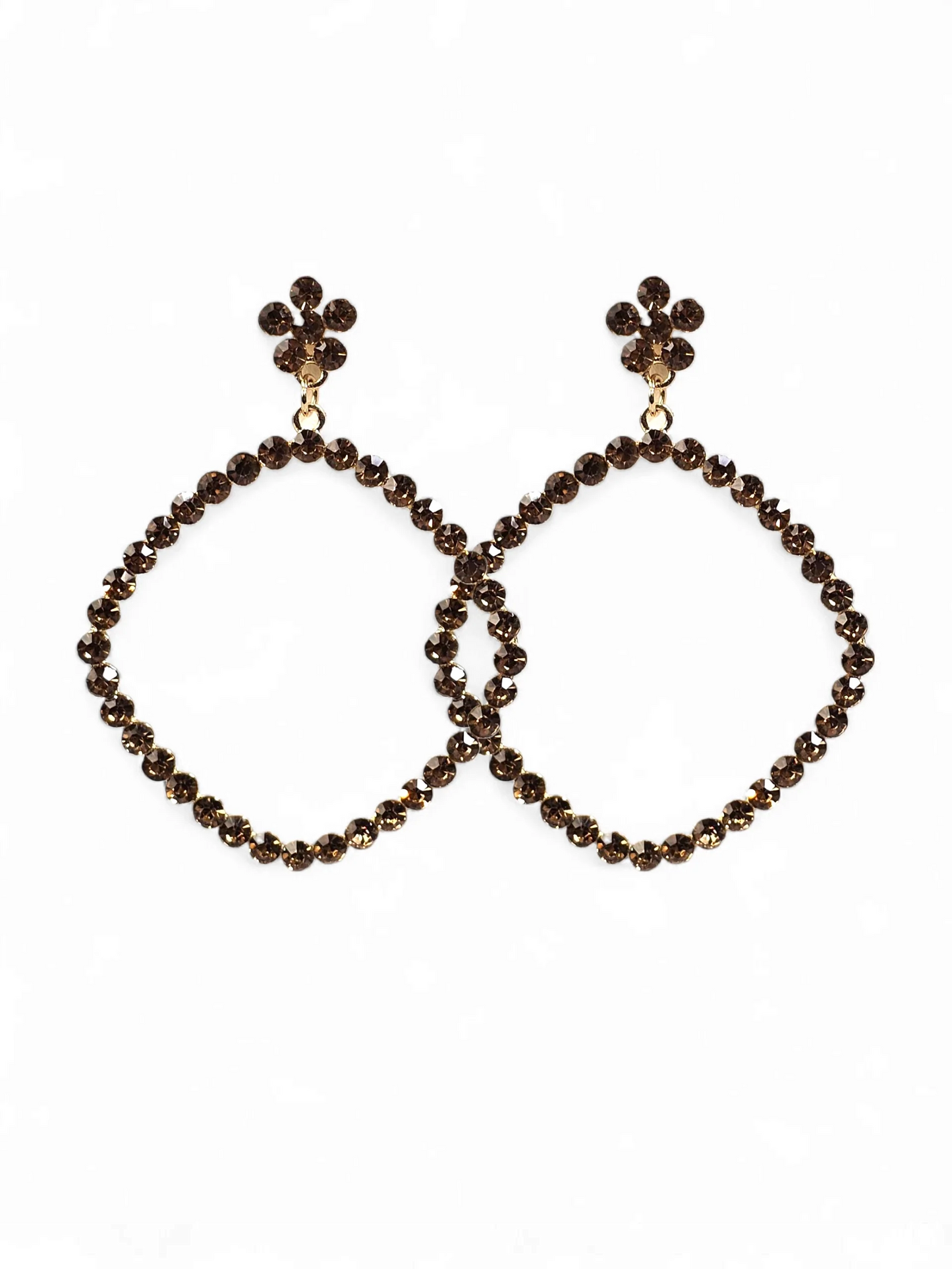 Rafaela Crystal Golden Earring
