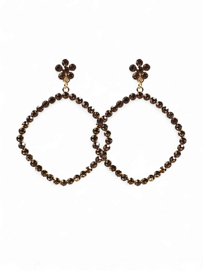Rafaela Crystal Golden Earring