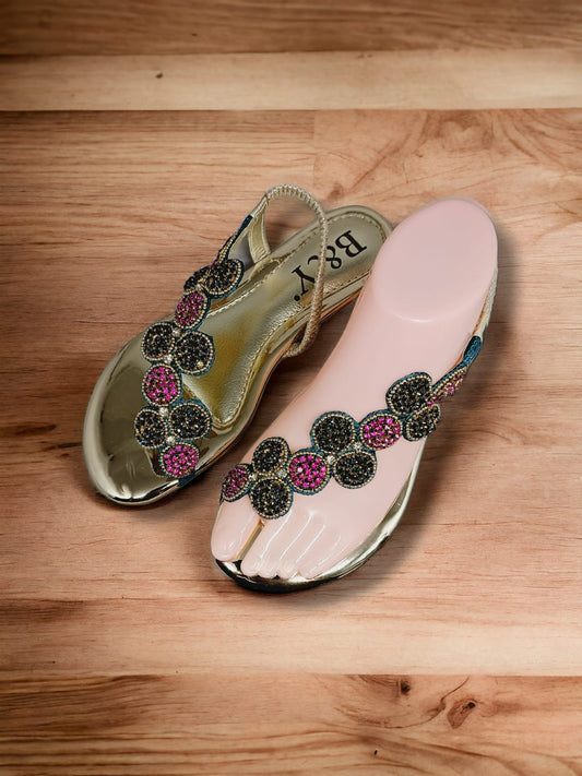 Sonata Verde Flat Sandal