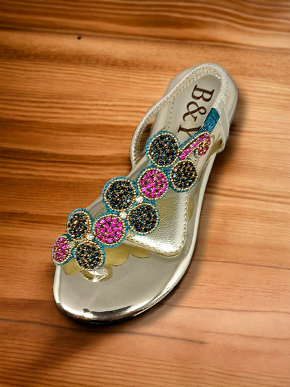 Sonata Verde Flat Sandal