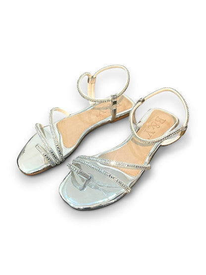 Epoch Silver Flat Sandal