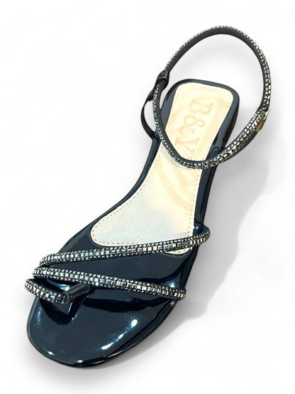 Epoch Black Flat Sandal